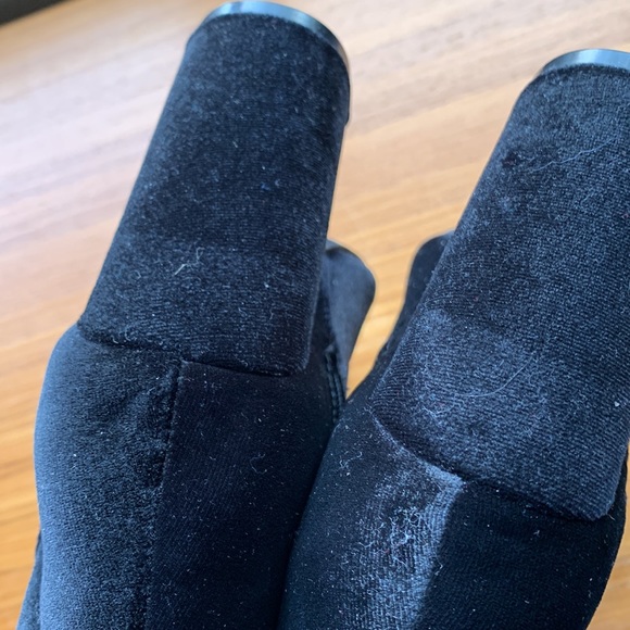 Hot Kiss black floral embroidered ankle boots NWOT - Picture 5 of 6